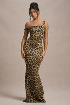Floral Bodycon Maxi Dress Twisted Zoe - Women's Dress