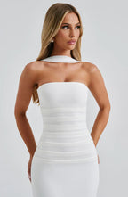 Strapless Bodycon Maxi Dress Aria - Women's Dress