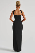 Strapless Bodycon Maxi Dress Aria - Women's Dress