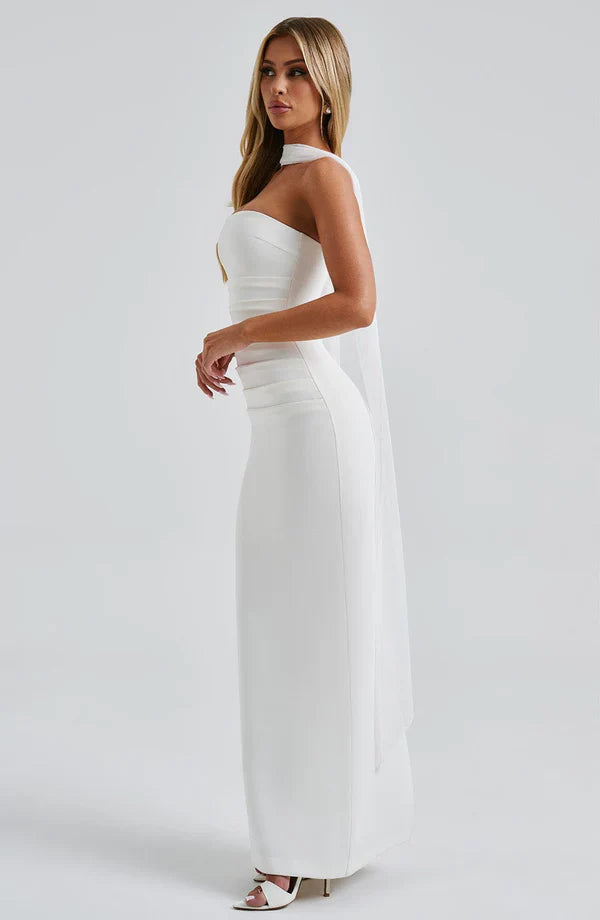 Strapless Bodycon Maxi Dress Aria - Women's Dress