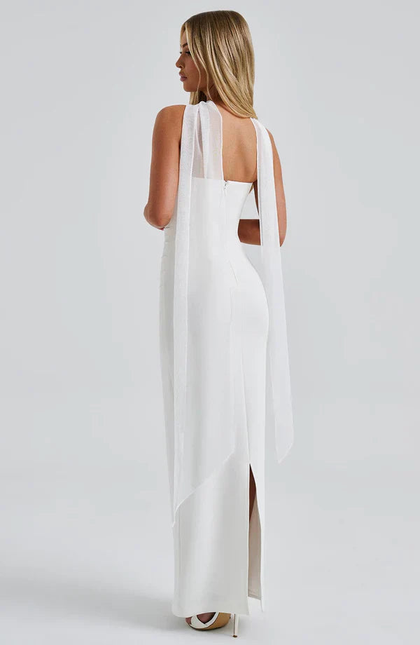 Strapless Bodycon Maxi Dress Aria - Women's Dress