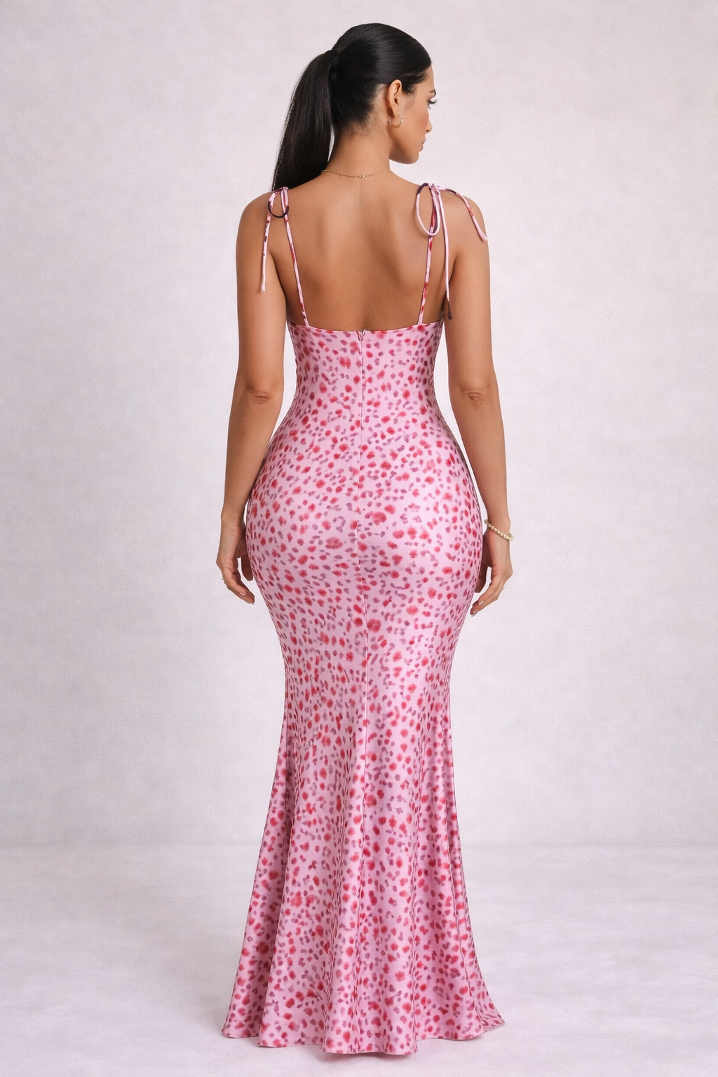 Floral Maxi Dress Sleeveless Bloom - Women's Dress