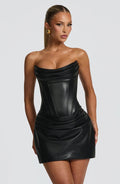 Strapless Corset Mini Dress Roxanne - Women's Dress