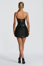 Strapless Corset Mini Dress Roxanne - Women's Dress