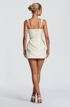 Corset Mini Dress Backless Sienna - Women's Dress