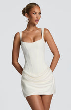 Corset Mini Dress Backless Sienna - Women's Dress