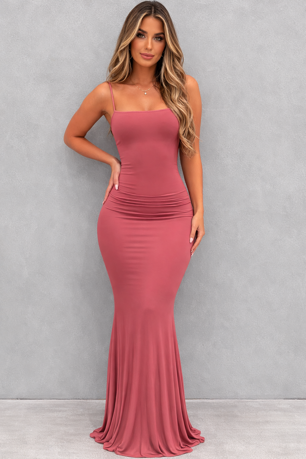 Spaghetti Strap Maxi Dress Isla - Women's Dress