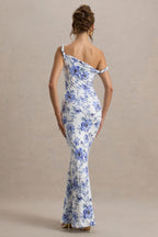 Floral Bodycon Maxi Dress Twisted Zoe - Women's Dress