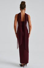 Strapless Bodycon Maxi Dress Aria - Women's Dress